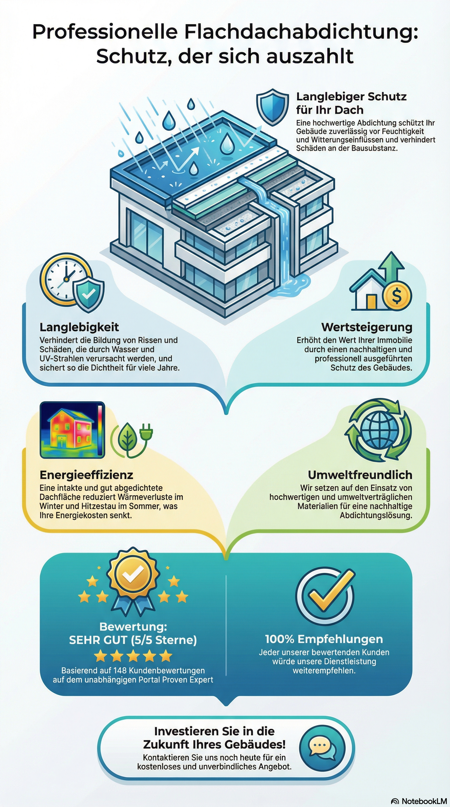 Infabe Flyer Flachdachabdichtung 76646 Bruchsal
